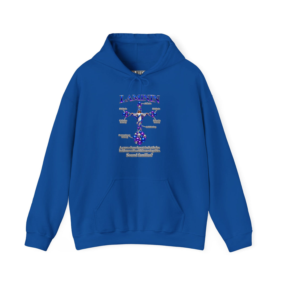LAMININ Cross Design – Christian Hoodie