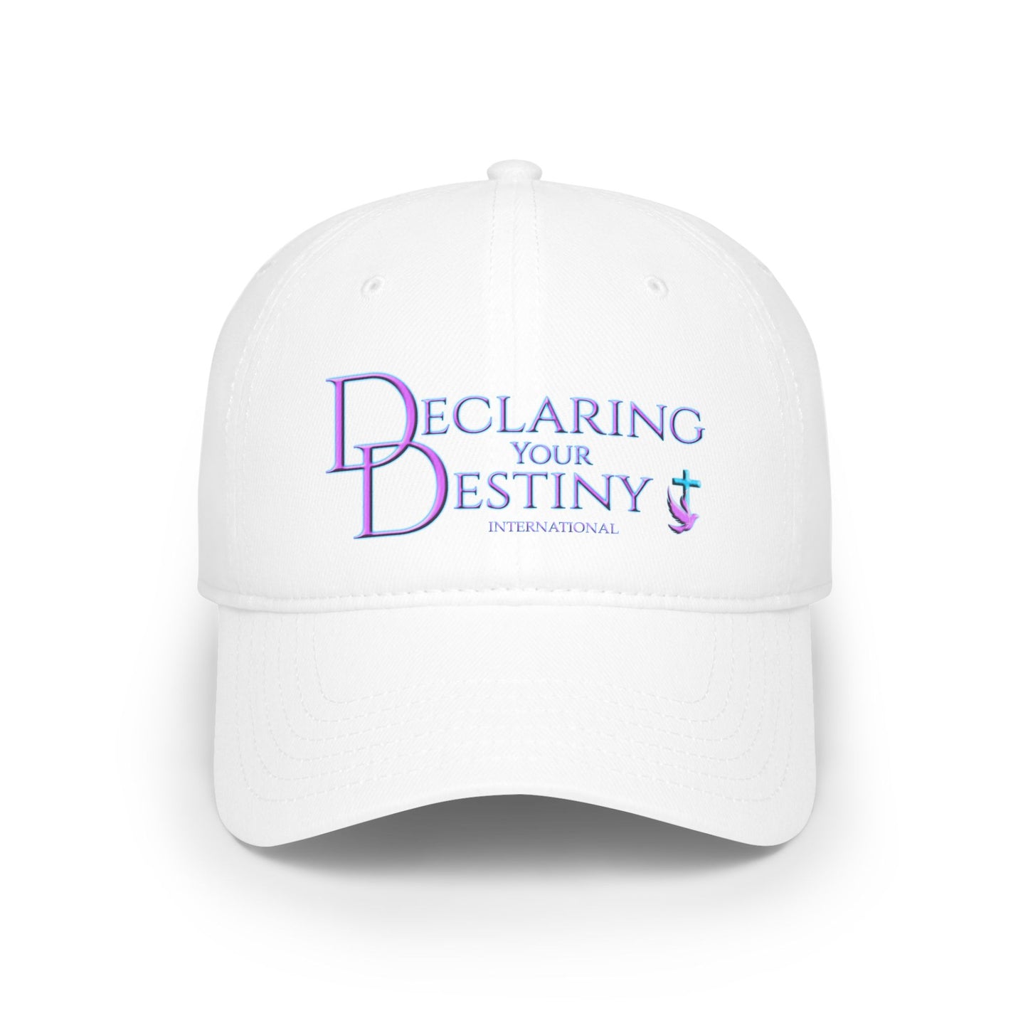 Lilac & Teal Declaring Your Destiny Baseball Cap