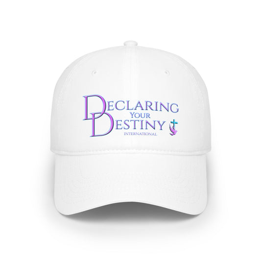 Lilac & Teal Declaring Your Destiny Baseball Cap