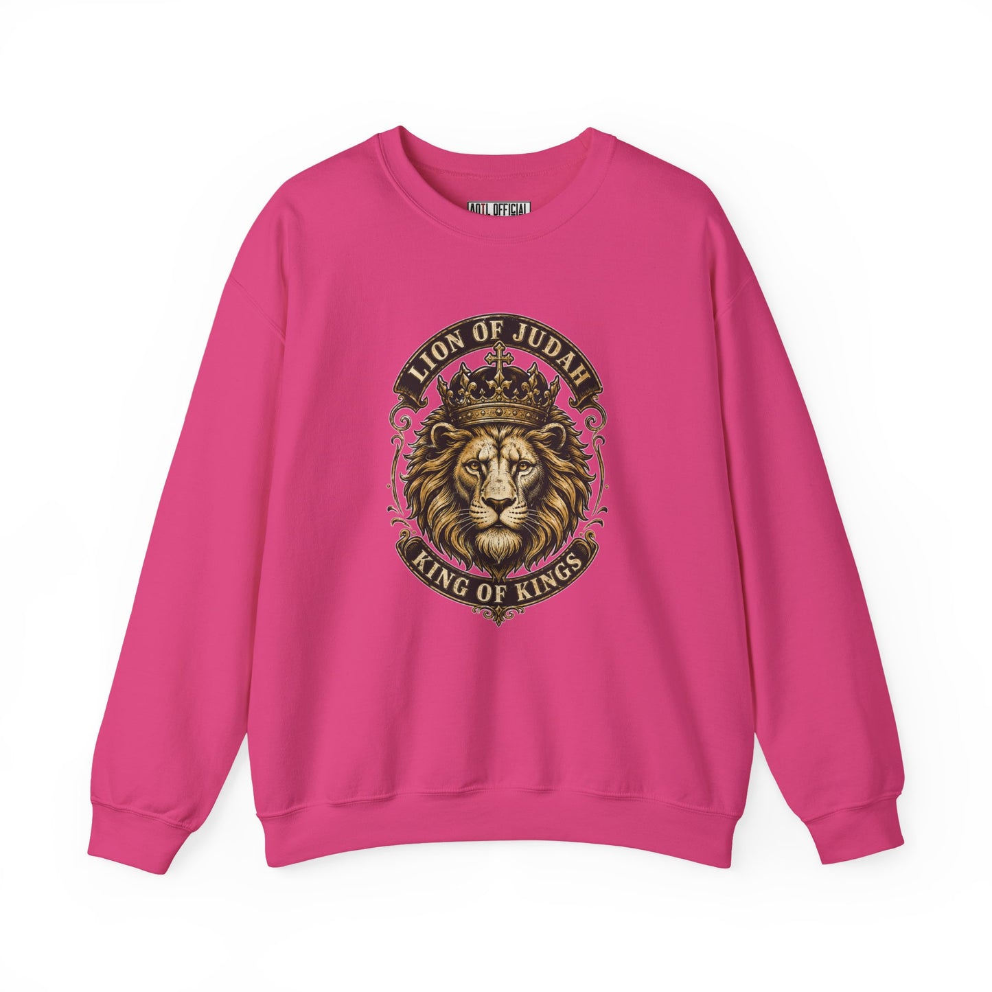Lion of Judah – King of Kings Christian  Sweatshirt