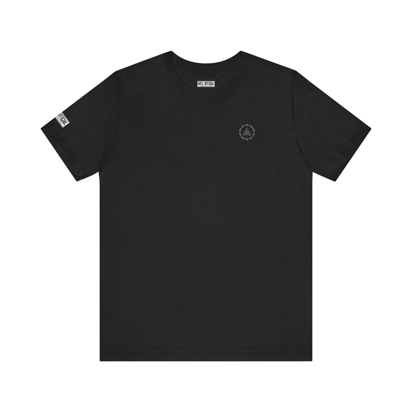 Holy Trinity  Micro Emblem Unisex Christian T-shirt