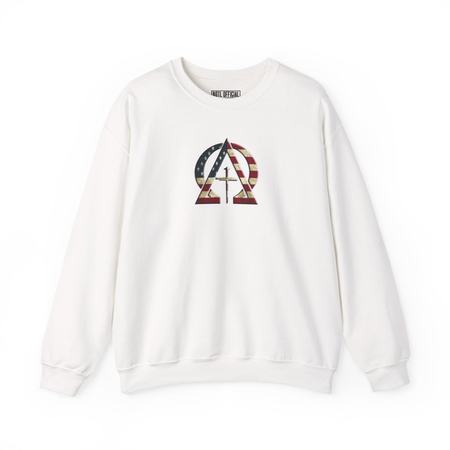 Alpha & Omega Vintage USA Unisex Heavy Blend™ Crewneck Sweatshirt