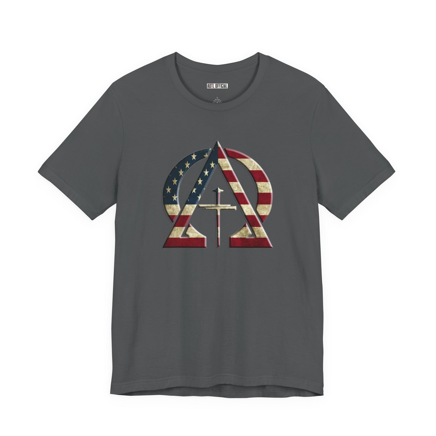 Alpha & Omega Vintage United States Of America Unisex Short Sleeve Tee
