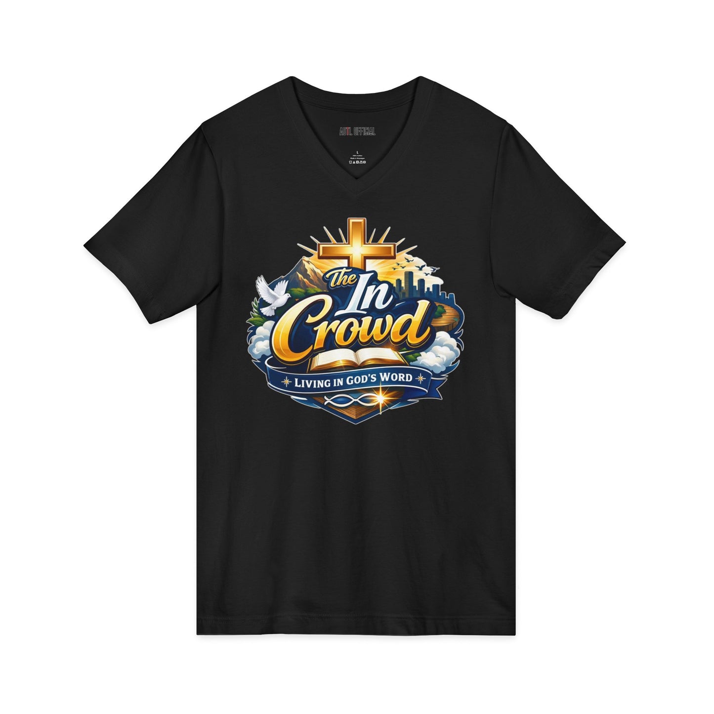 The In Crowd Christian  V-Neck Tee