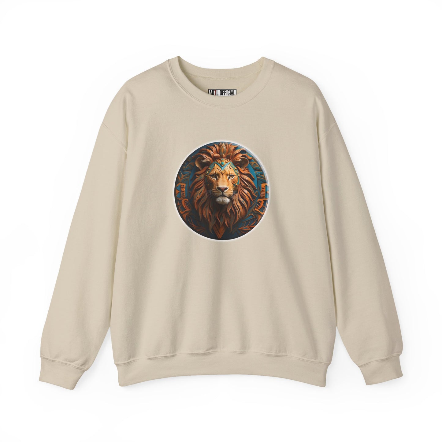 Lionhearted Savior Lion of Judah  Unisex Heavy Blend™ Crewneck Sweatshirt