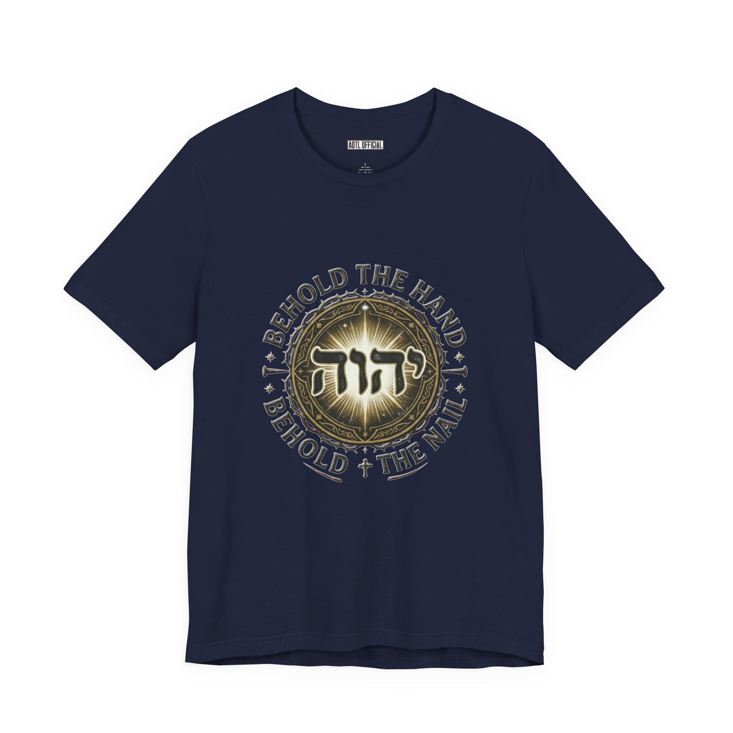 Behold The Hand, Behold The Nail Classic Unisex Short Sleeve Tee