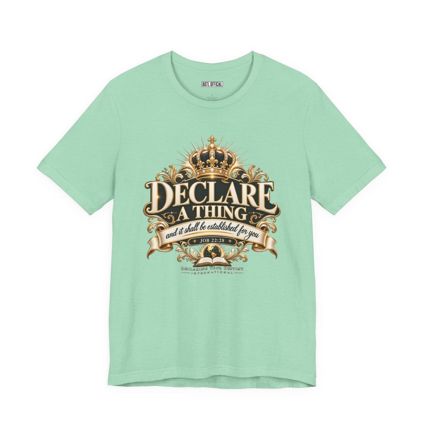 Declare a Thing DYDI Christian T-shirt