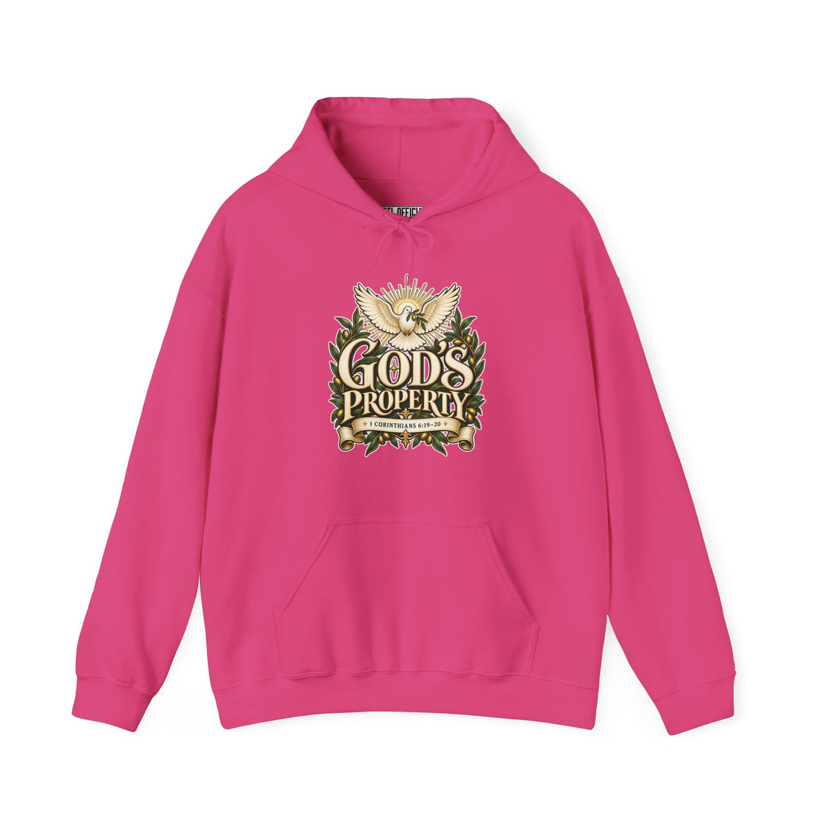 God’s Property — Bought with a Price Christian Hoodie