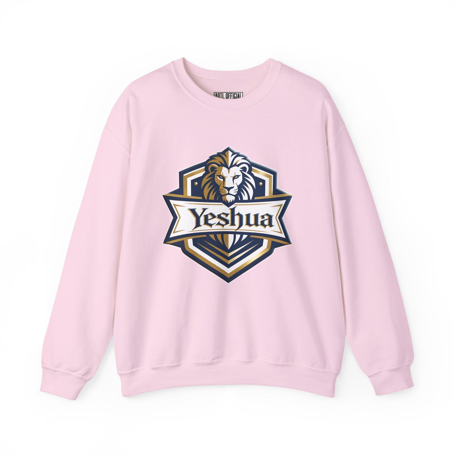 Yeshua Strength Crest  Unisex Heavy Blend™ Crewneck Sweatshirt
