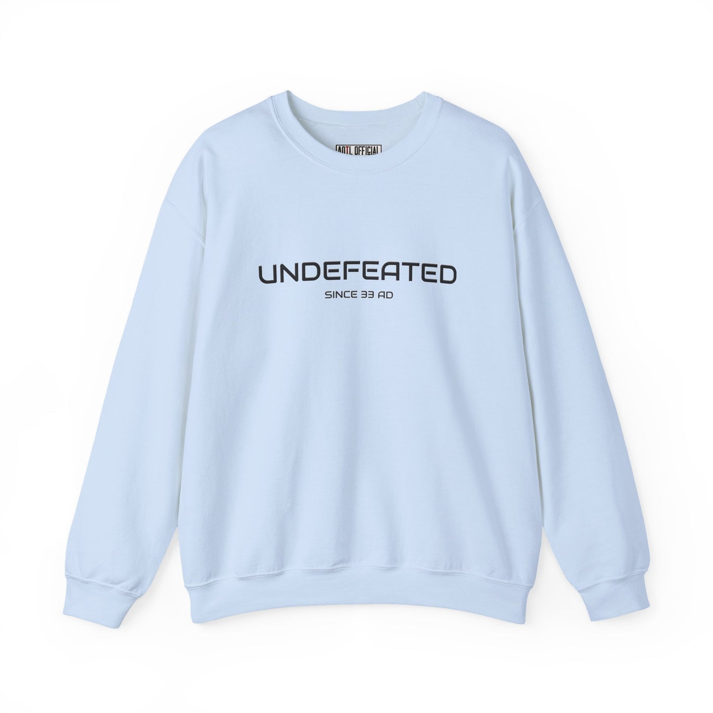 Undefeated Since 33 AD Christian Sweatshirt