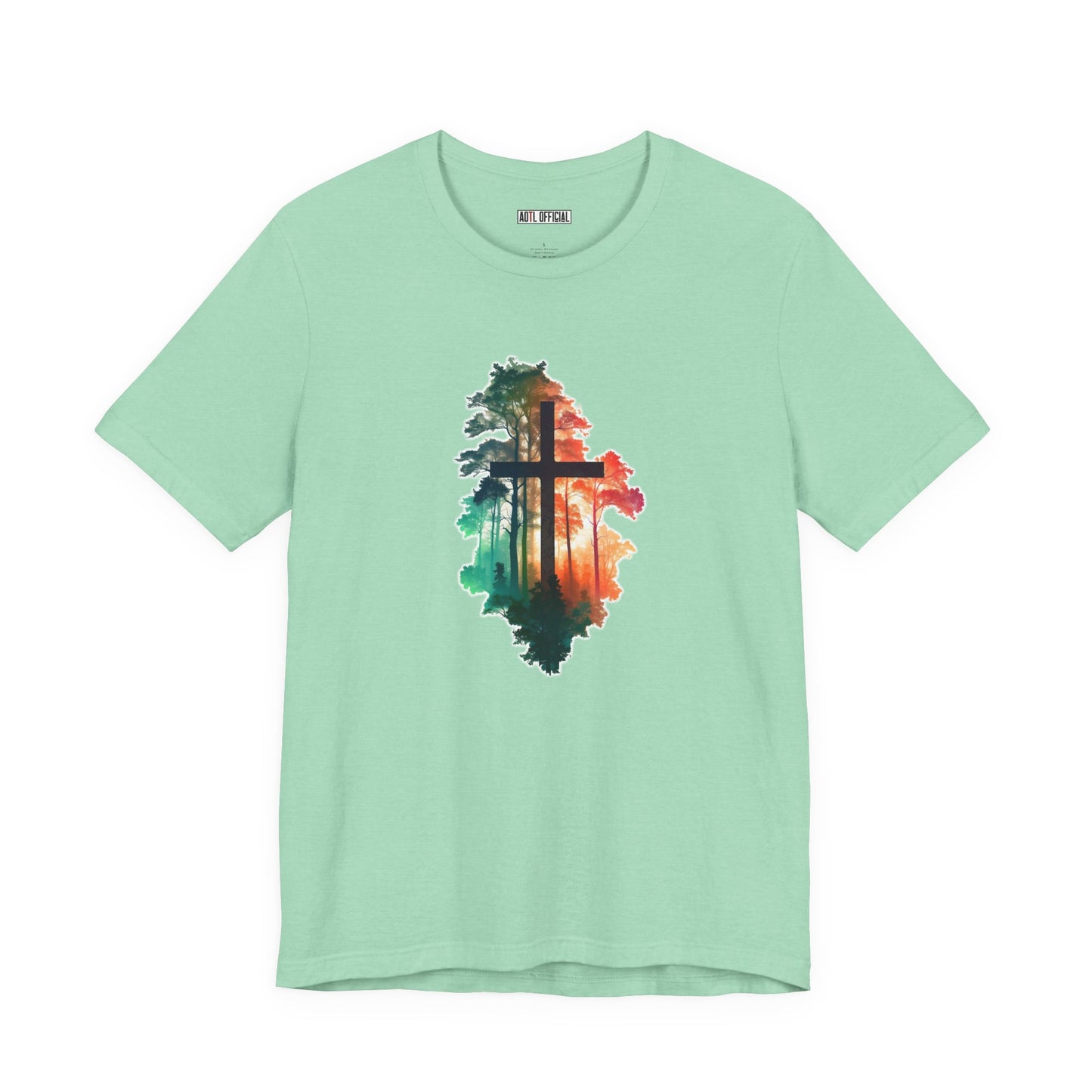 Cross in the wilderness Christian  Tee