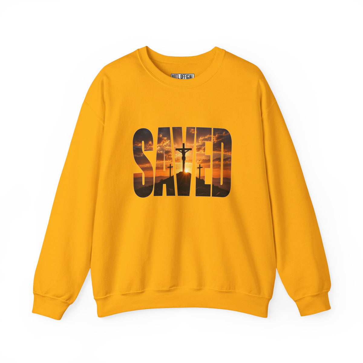 Saved — By the Cross Christian  Sweatshirt