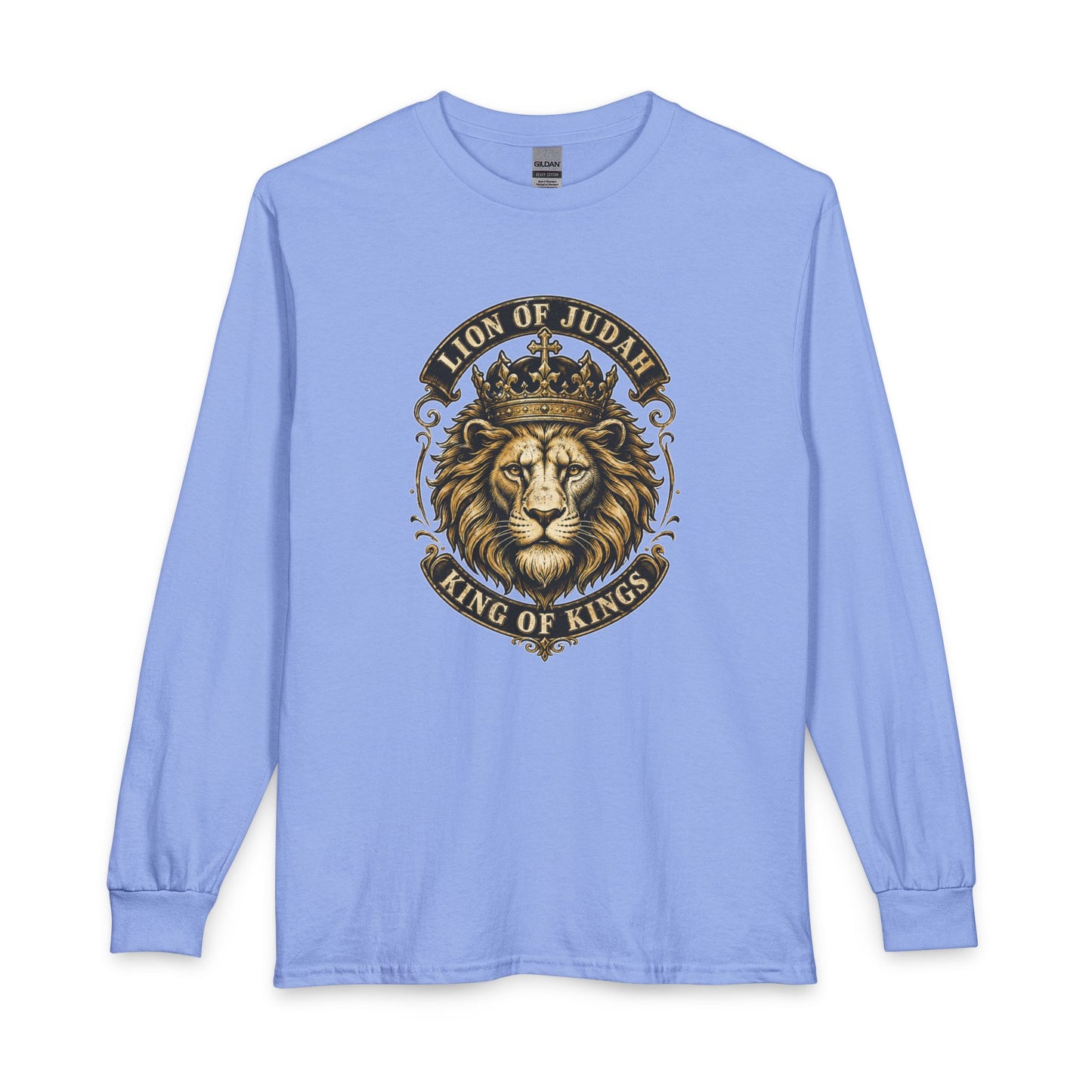 Lion of Judah – King of Kings Christian Long Sleeve Shirt