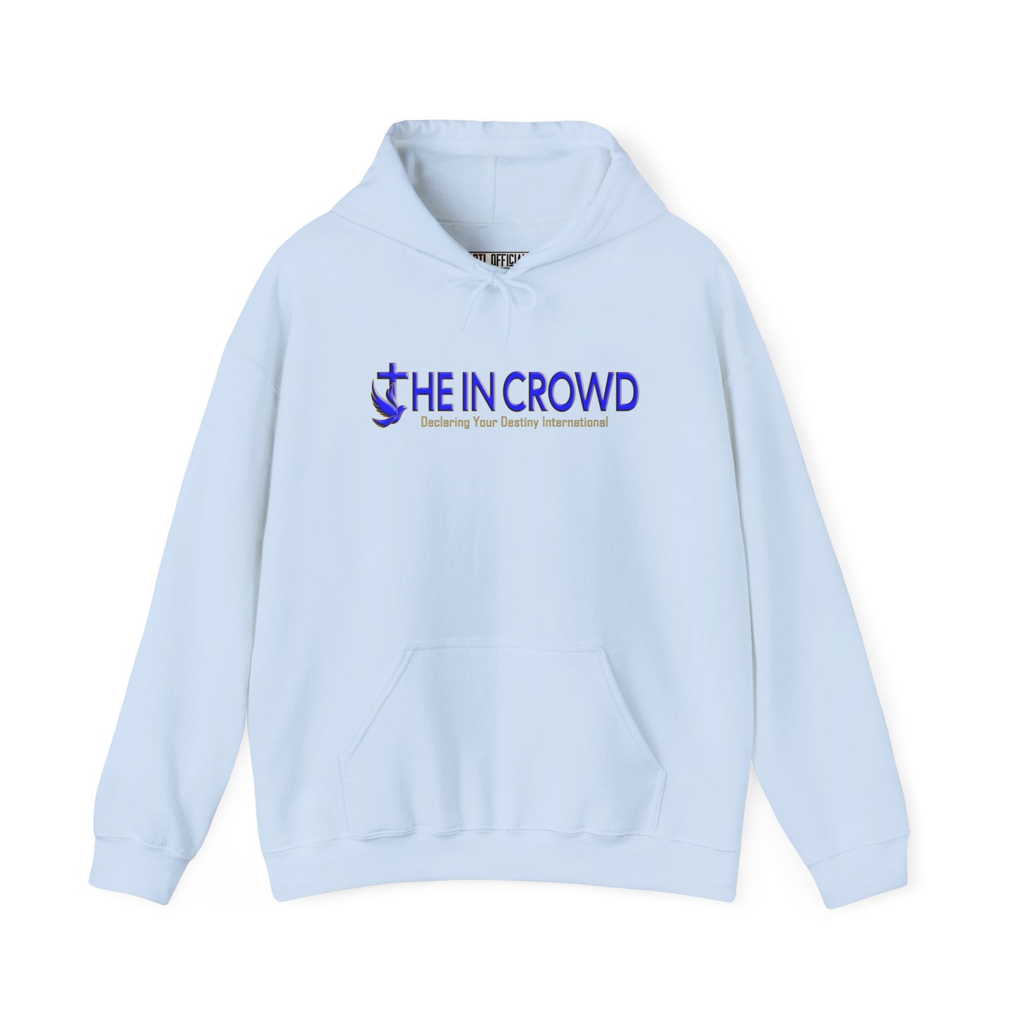 Blue and Gold The In Crowd DYD Unisex Heavy Blend™ Hooded Sweatshirt
