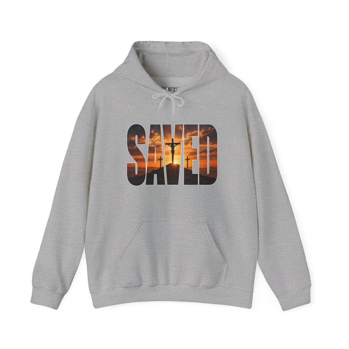 Saved — By the Cross Christian Hoodie