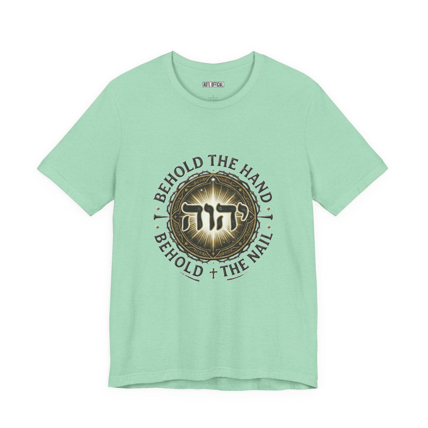 Behold The Hand, Behold The Nail Classic Unisex Short Sleeve Tee