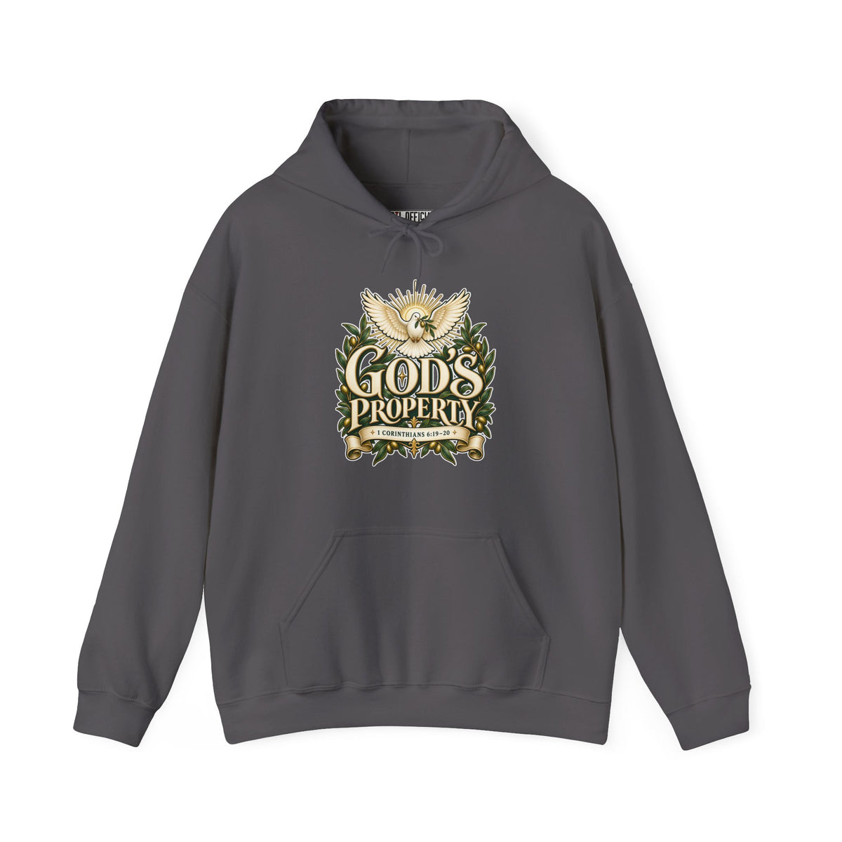 God’s Property — Bought with a Price Christian Hoodie