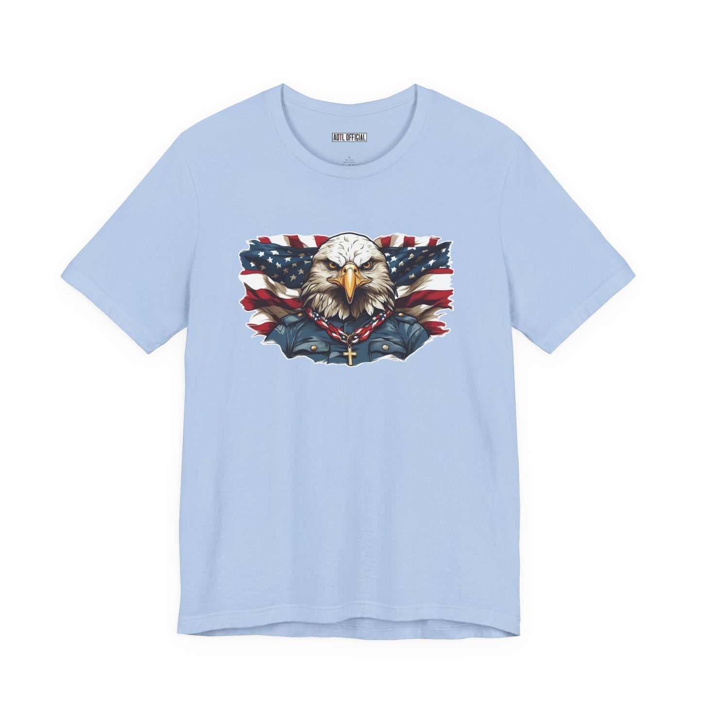 Defender of Liberty  Christian Patriotic Unisex Short Sleeve Tee
