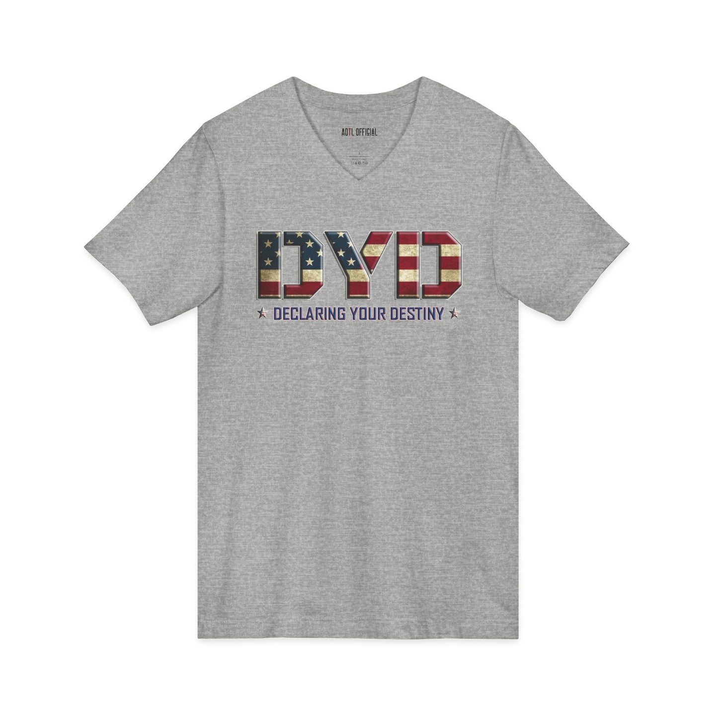 DYD USA logo V-Neck Tee