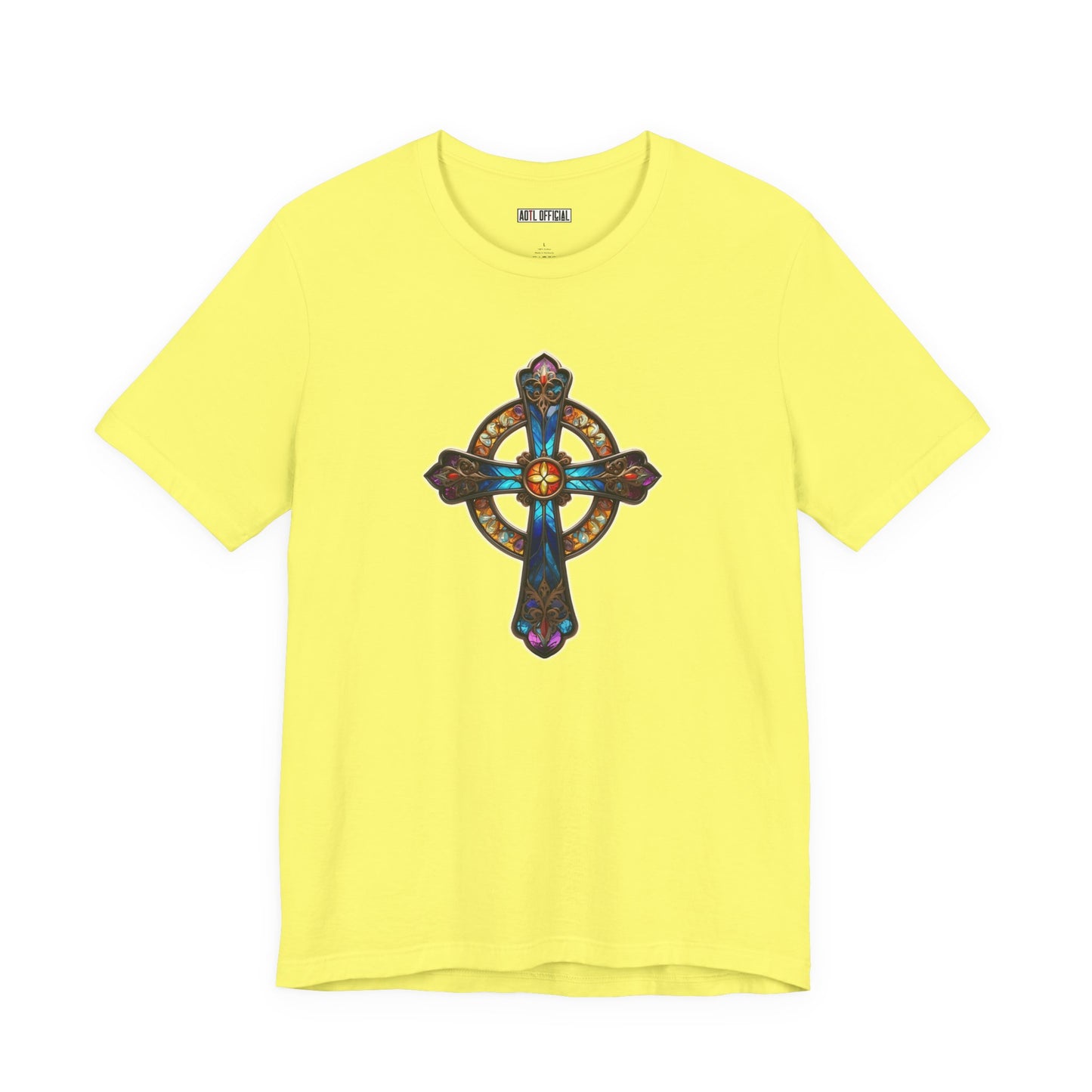Radiant Cross  Christian Unisex Short Sleeve Tee