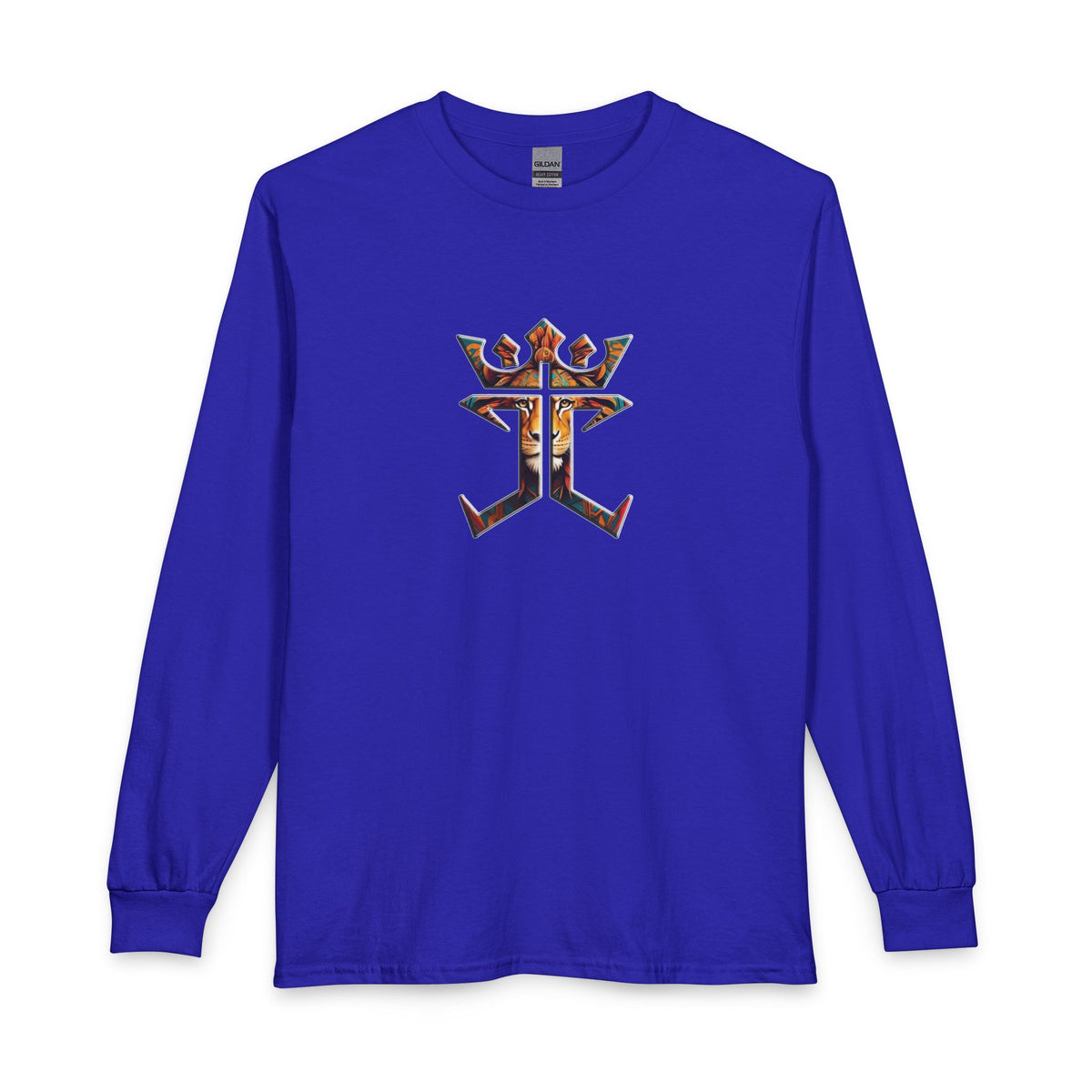 JC Lion Of Judah Logo Christian Long Sleeve Shirt