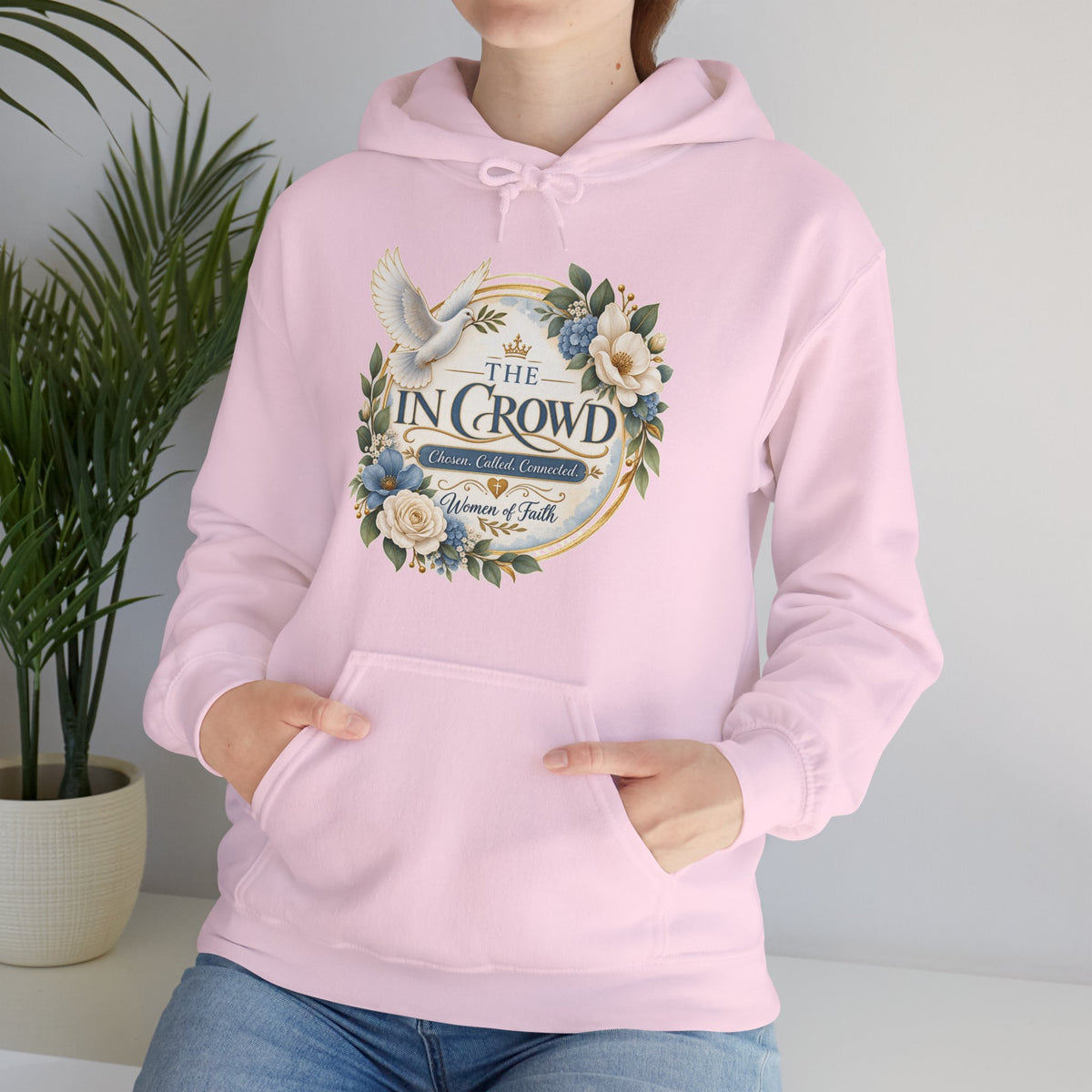 The In Crowd – Chosen. Called. Connected. Christian Hoodie
