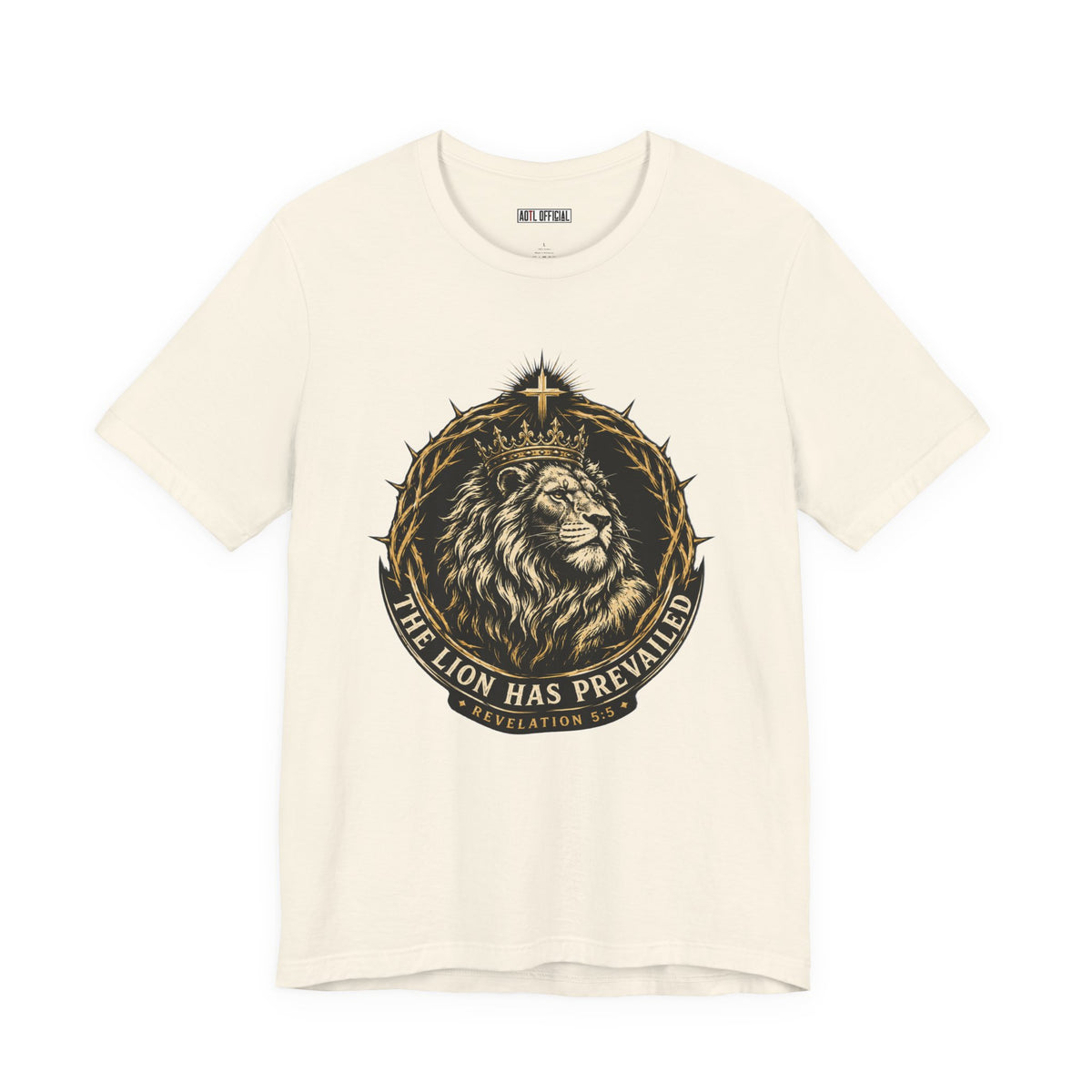 Lion of Judah — The Lion Has Prevailed Christian T-shirt