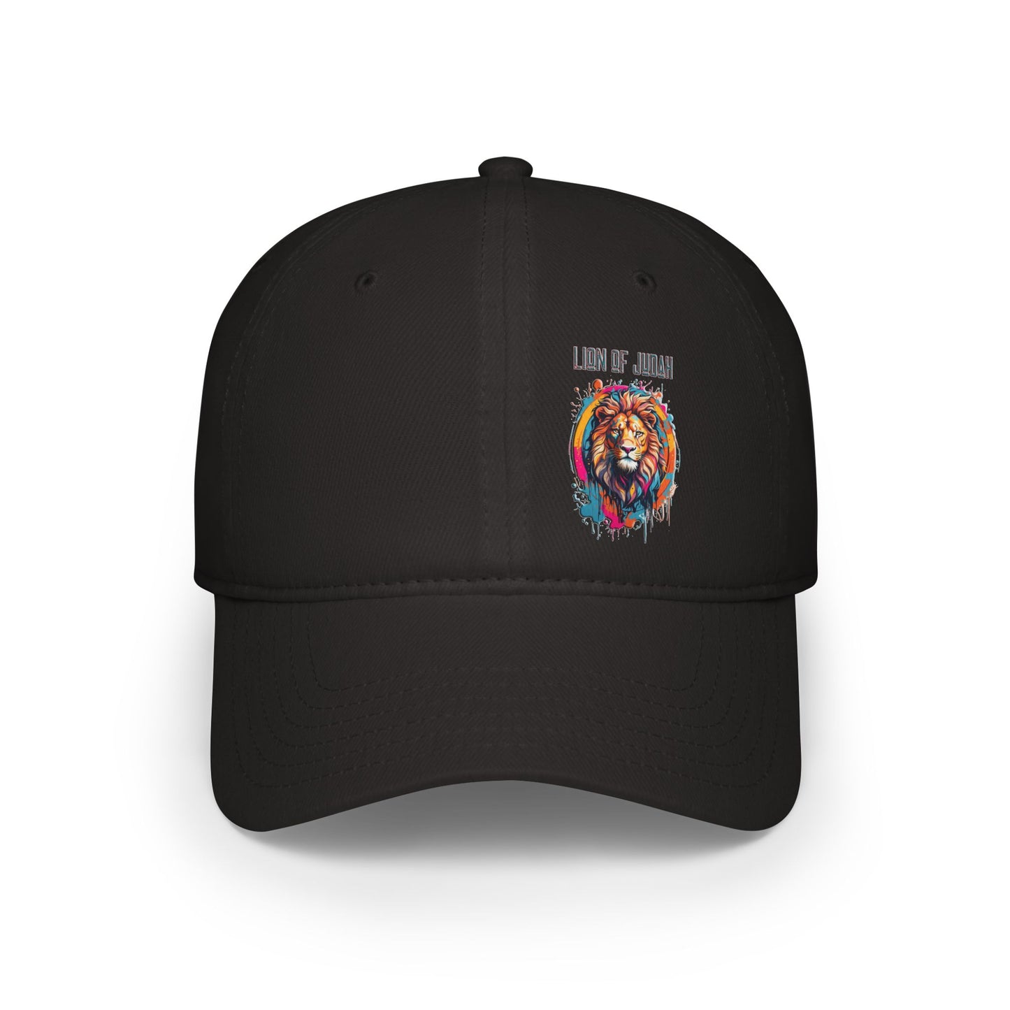 Graffiti Drip Lion Of Judah Christian Baseball Cap