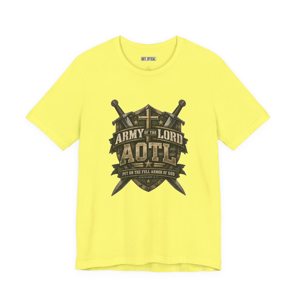 AOTL — Full Armor of God Christian T-shirt
