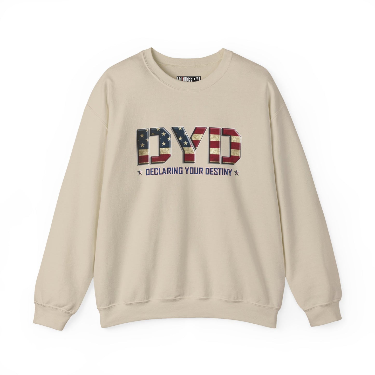 DYD USA Logo/Sacrificial Freedom Unisex Heavy Blend™ Crewneck Sweatshirt