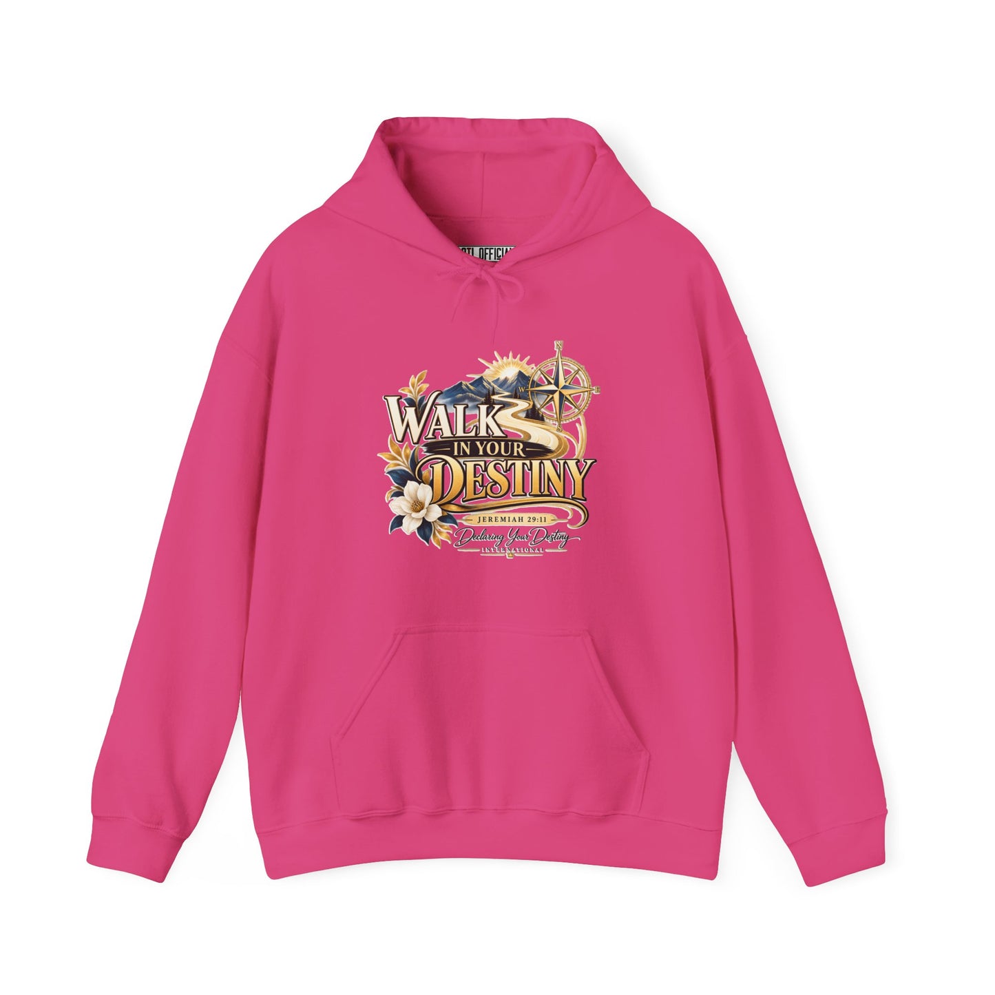 Walk in Your Destiny DYDI Christian Hoodie