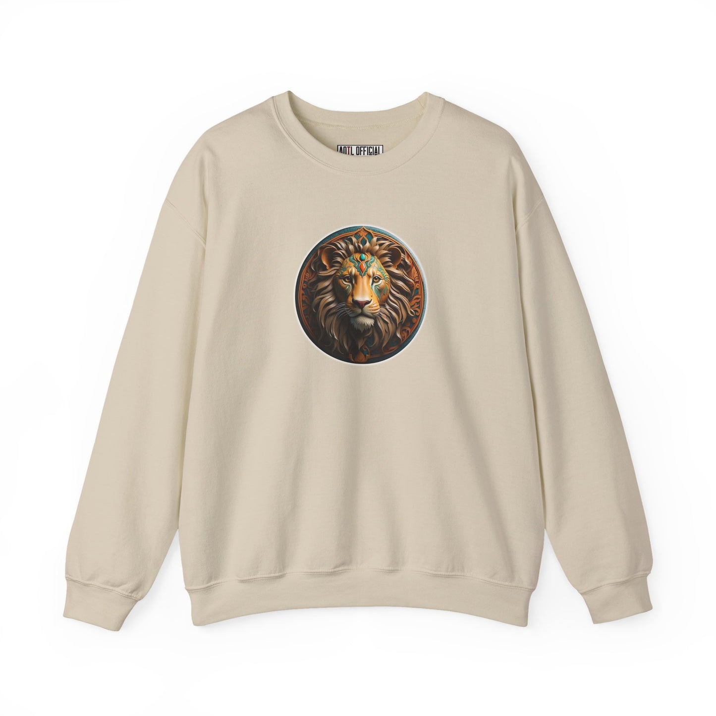 Majestic Redeemer Lion of Judah  Unisex Heavy Blend™ Crewneck Sweatshirt