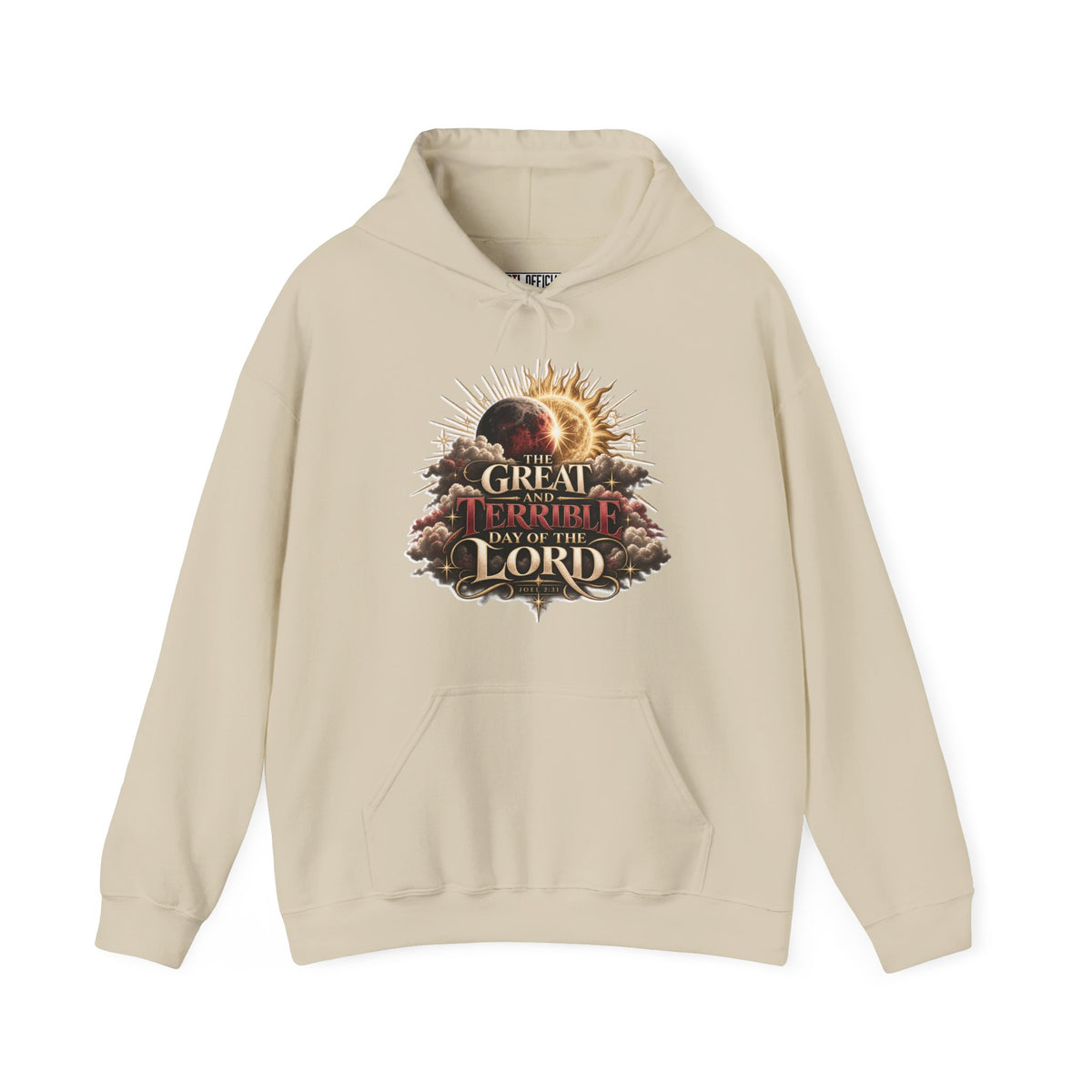 The Great and Terrible Day — Joel 2:31 Christian Hoodie