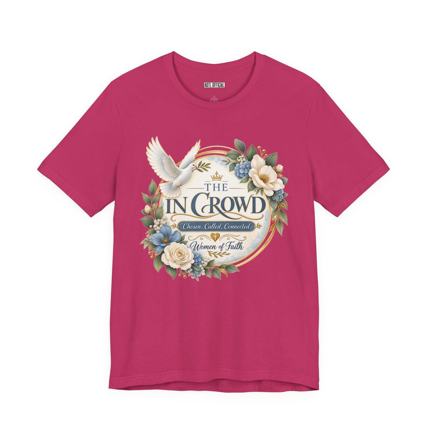 The In Crowd – Chosen. Called. Connected. Christian T-shirt