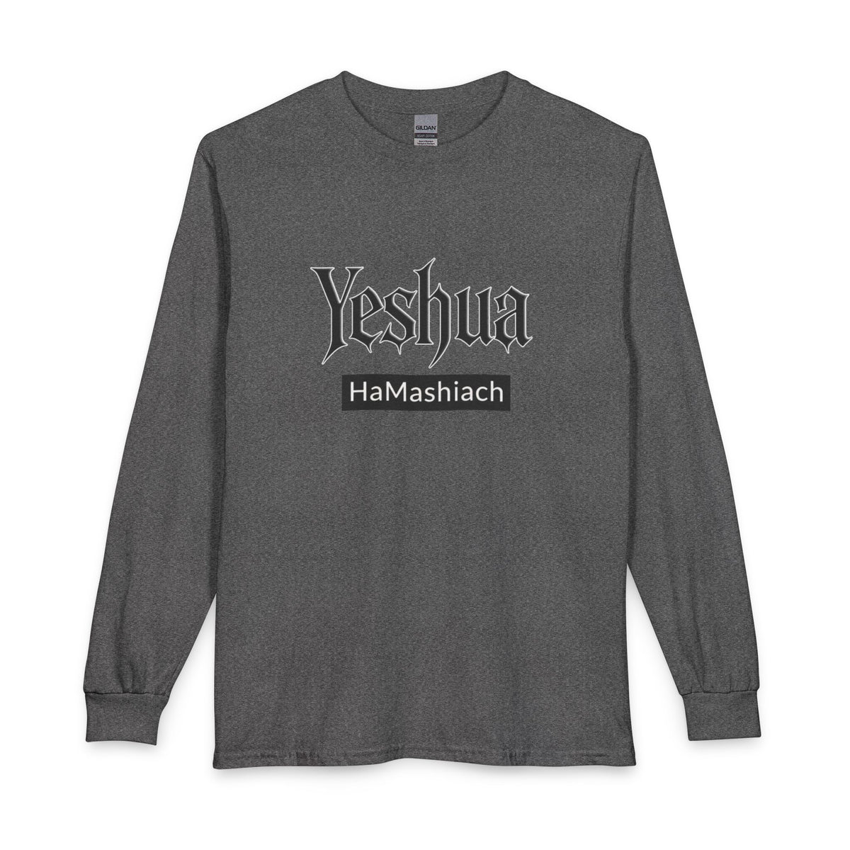 Yeshua HaMashiach Streetwear Christian Long Sleeve Shirt