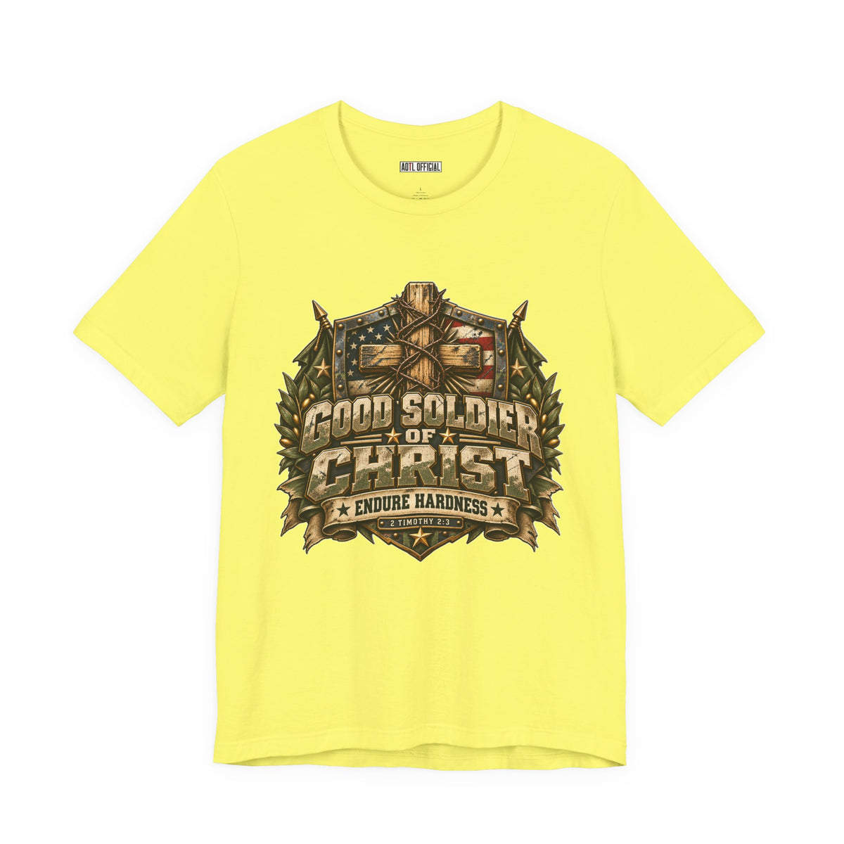 Good Soldier of Christ — Endure Hardness Christian T-shirt