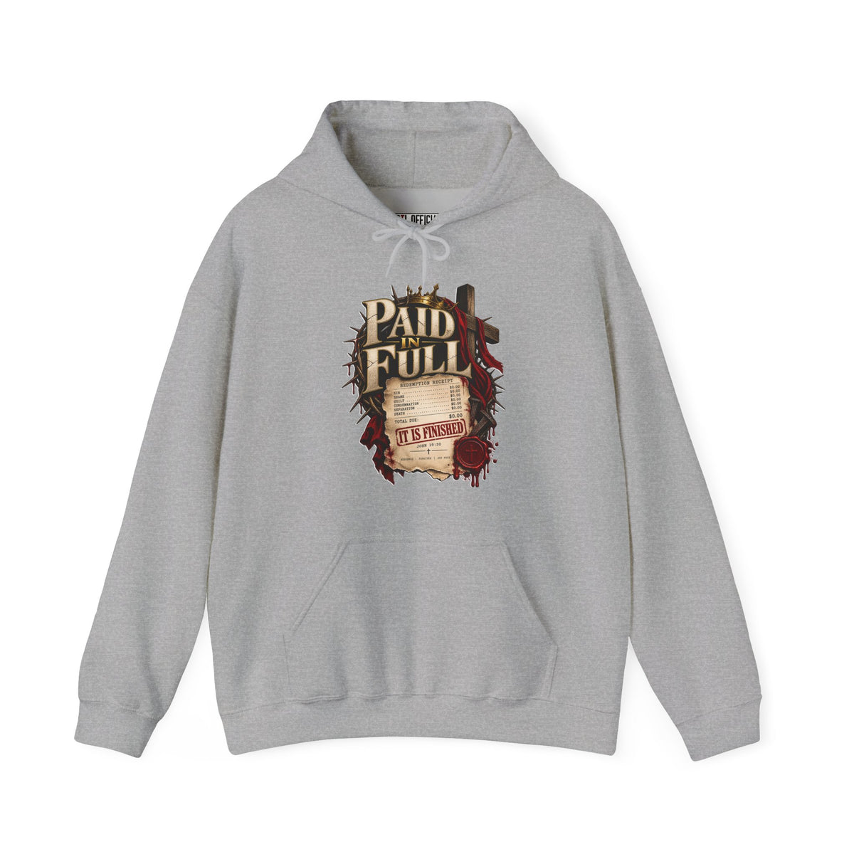 Paid in Full — John 19:30 Christian Hoodie