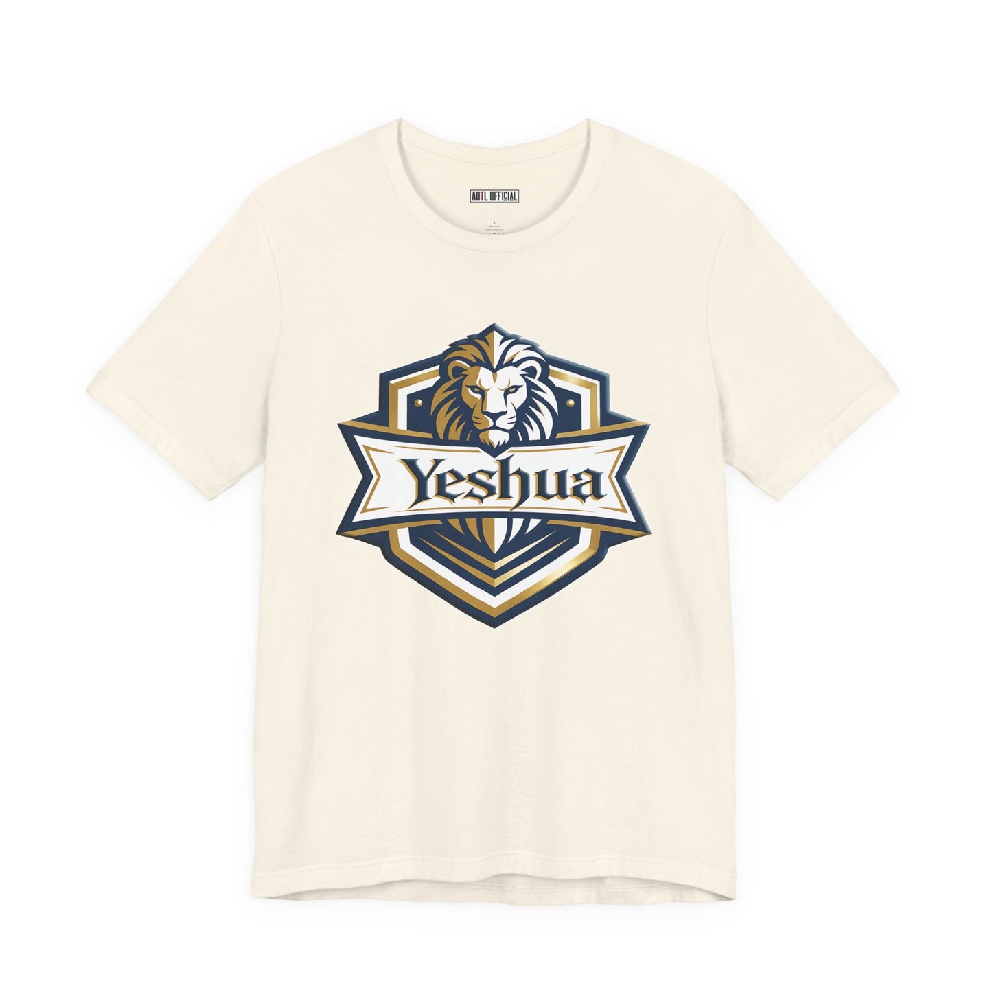 Yeshua Strength Crest  Unisex Short Sleeve Tee