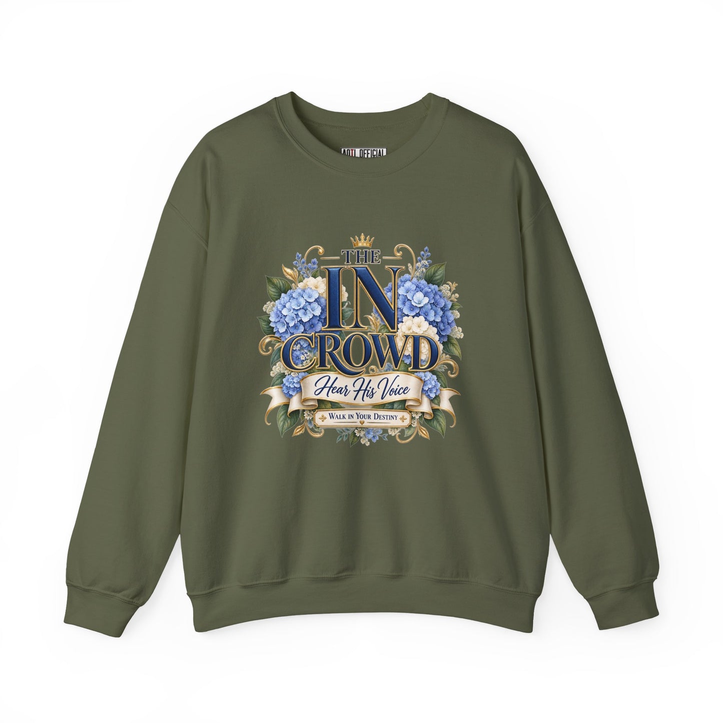 The In Crowd – Hear His Voice Christian Sweatshirt