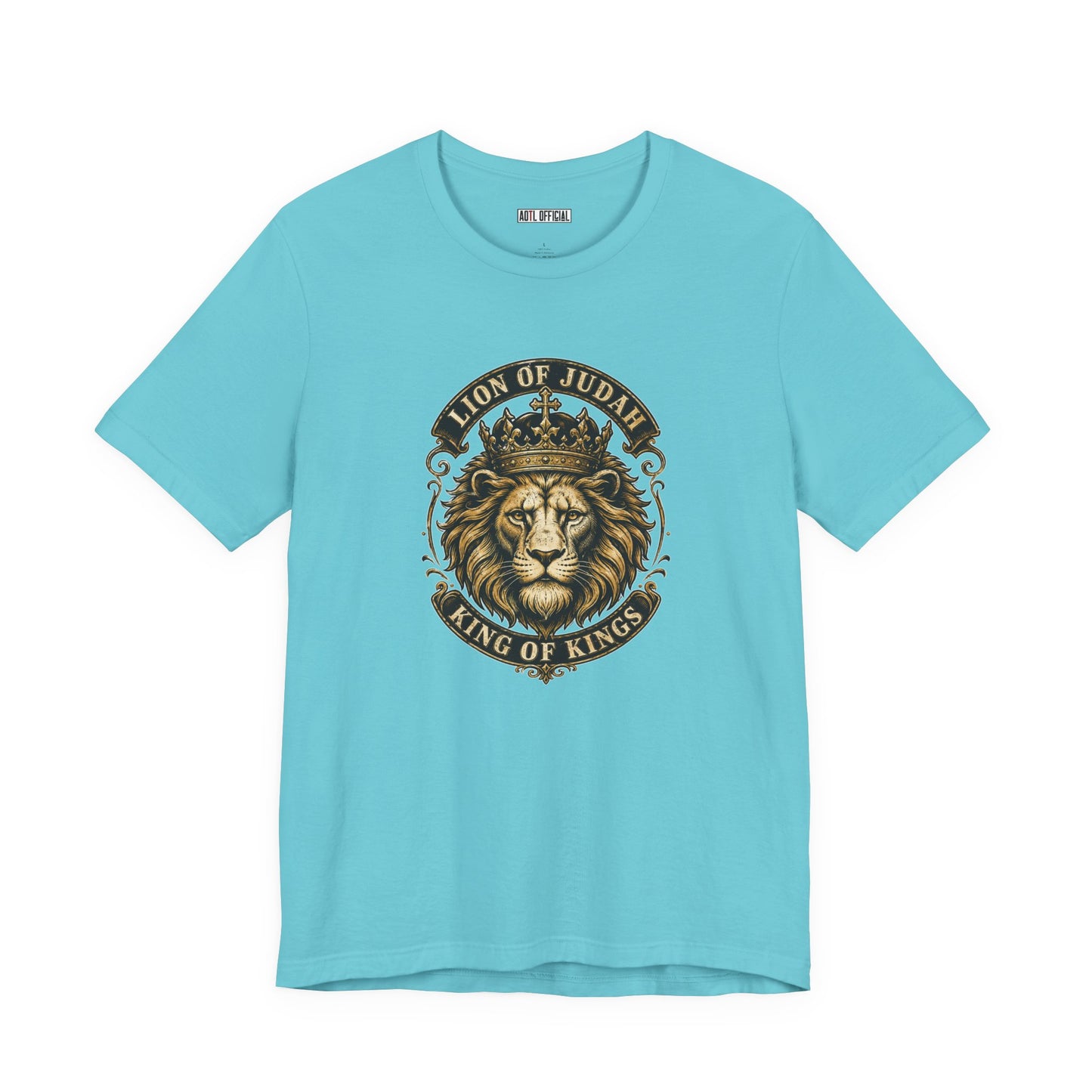 Lion of Judah – King of Kings Christian T-shirt