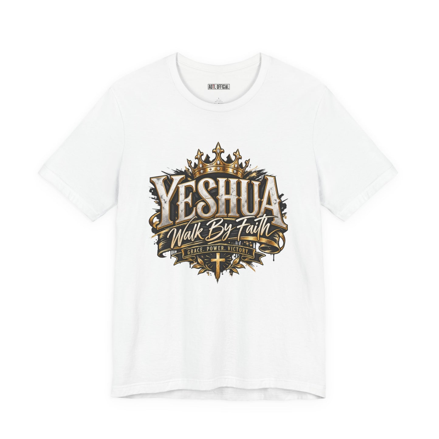 Yeshua – Walk By Faith Christian T-shirt