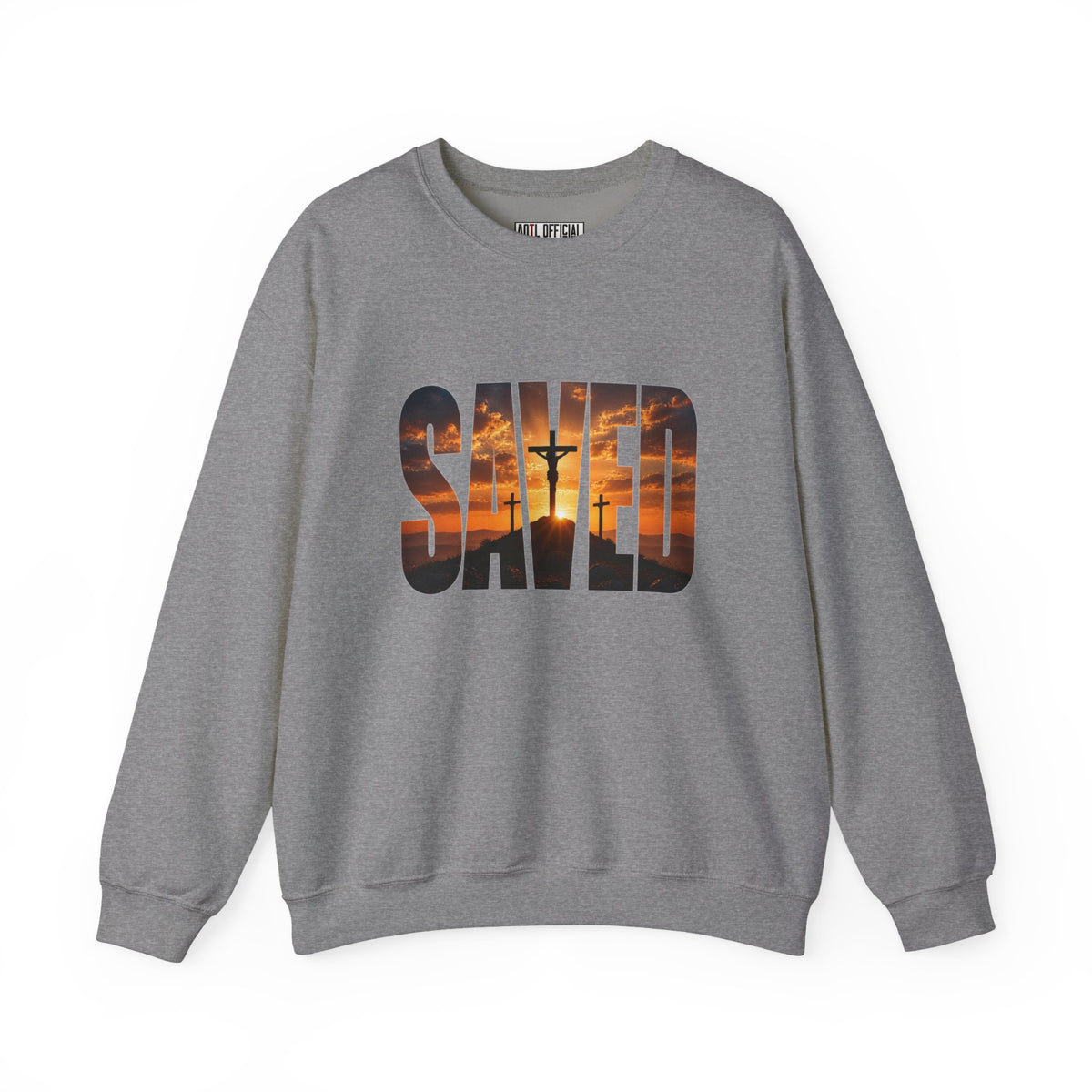 Saved — By the Cross Christian  Sweatshirt