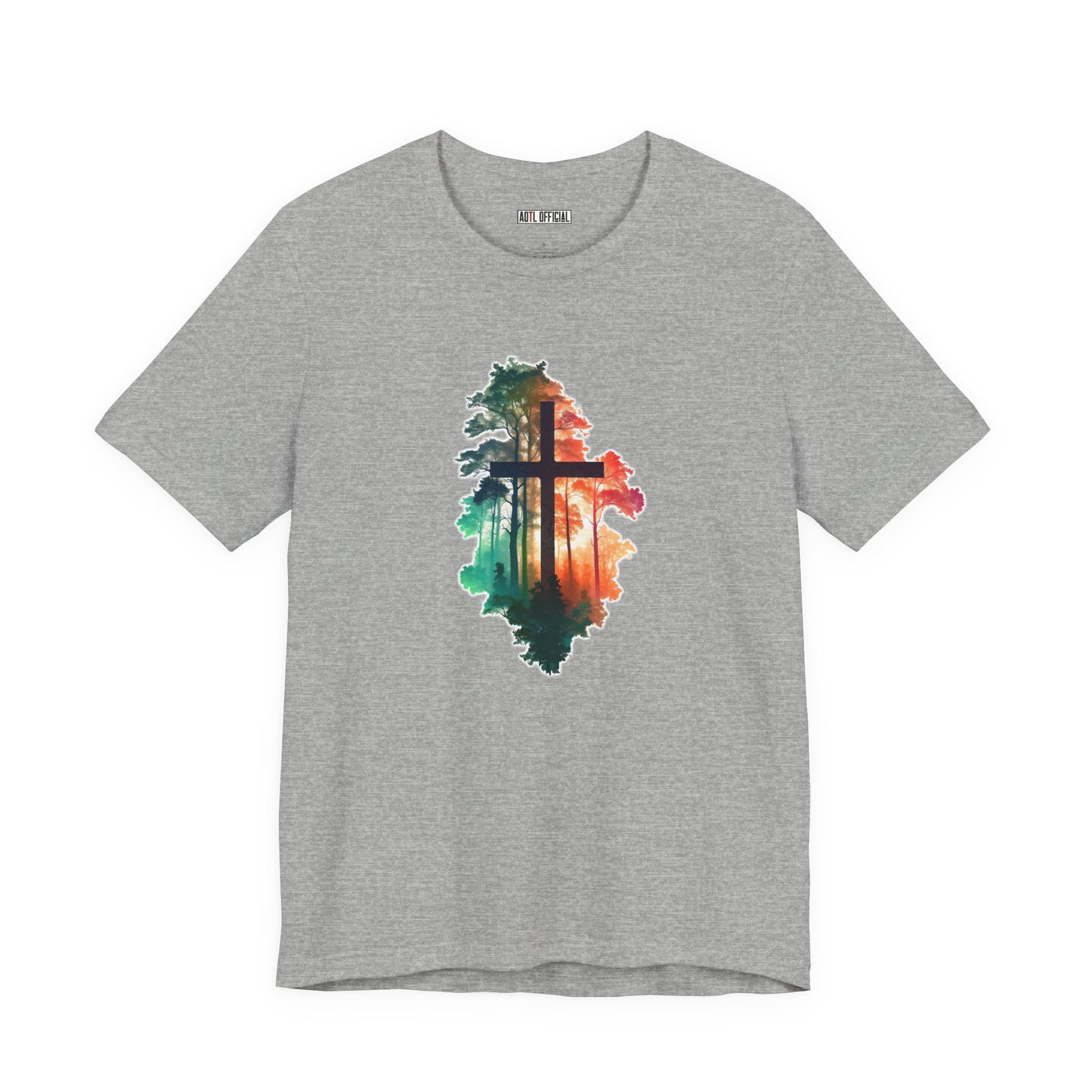 Cross in the wilderness Christian  Tee