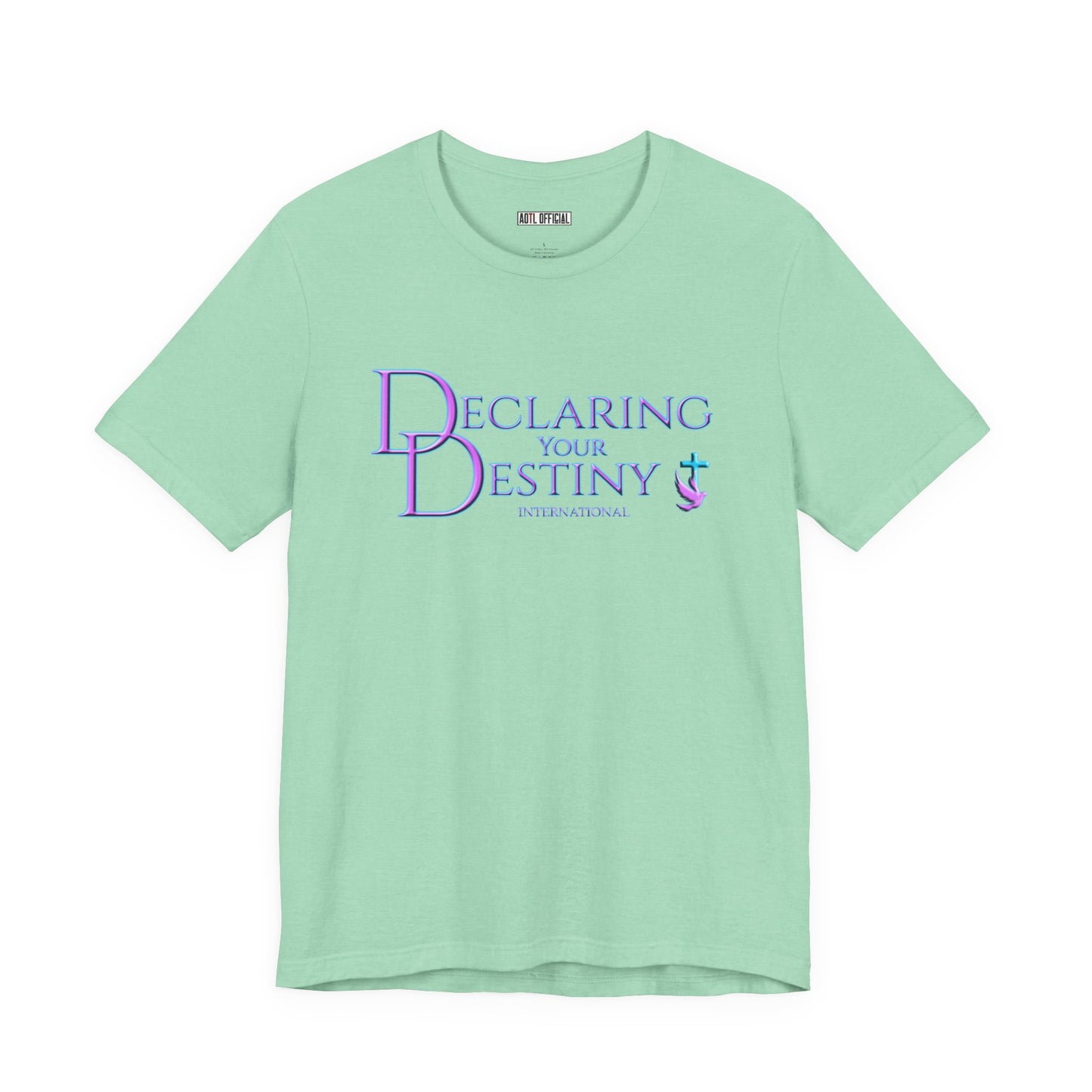 Declaring Your Destiny Purple logo/2 Corinthians 5:7