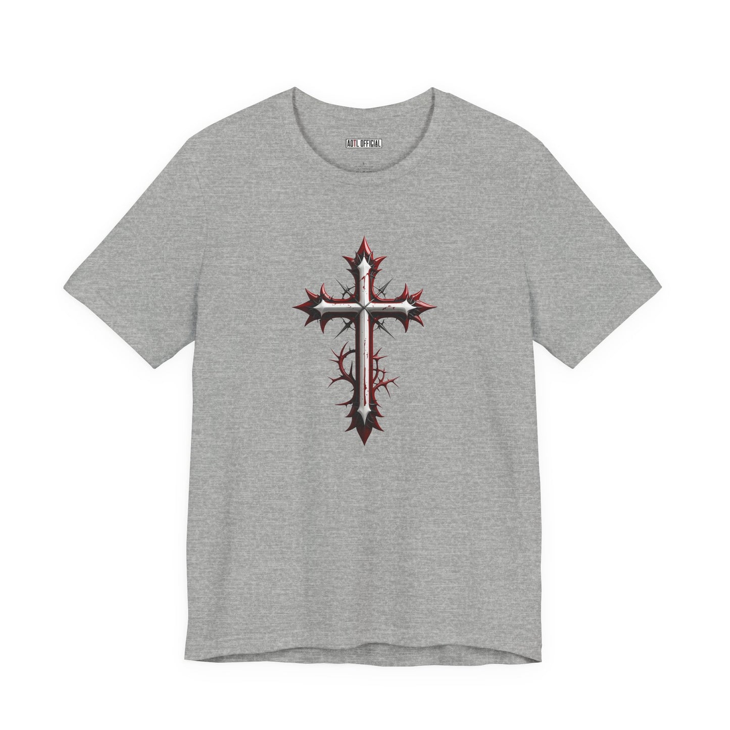Sacrificial Redemption  Edgy Christian Unisex Short Sleeve Tee