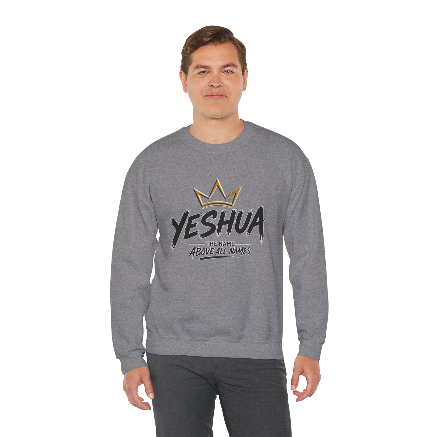 Yeshua, The Name Above All Names Christian Sweatshirt