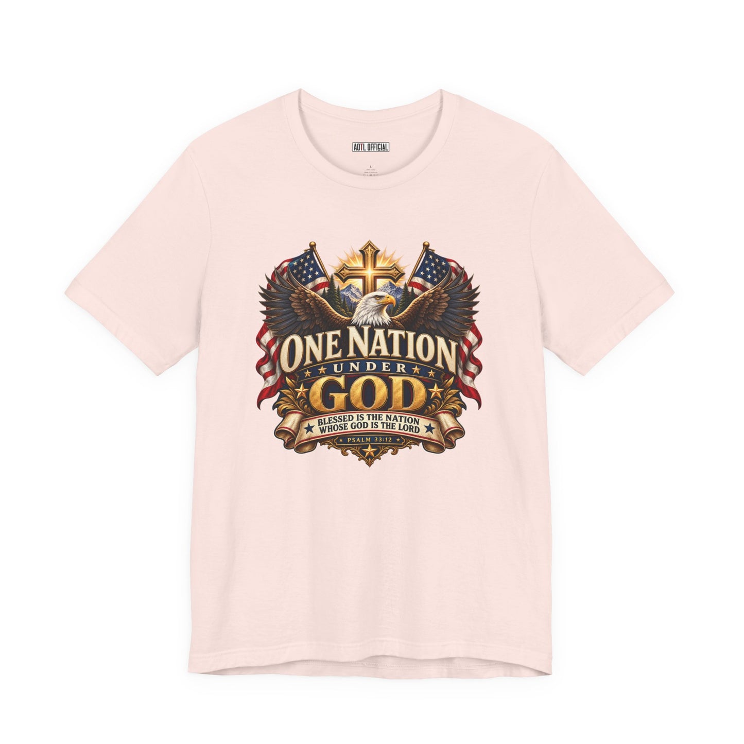 One Nation Under God Christian T-shirt
