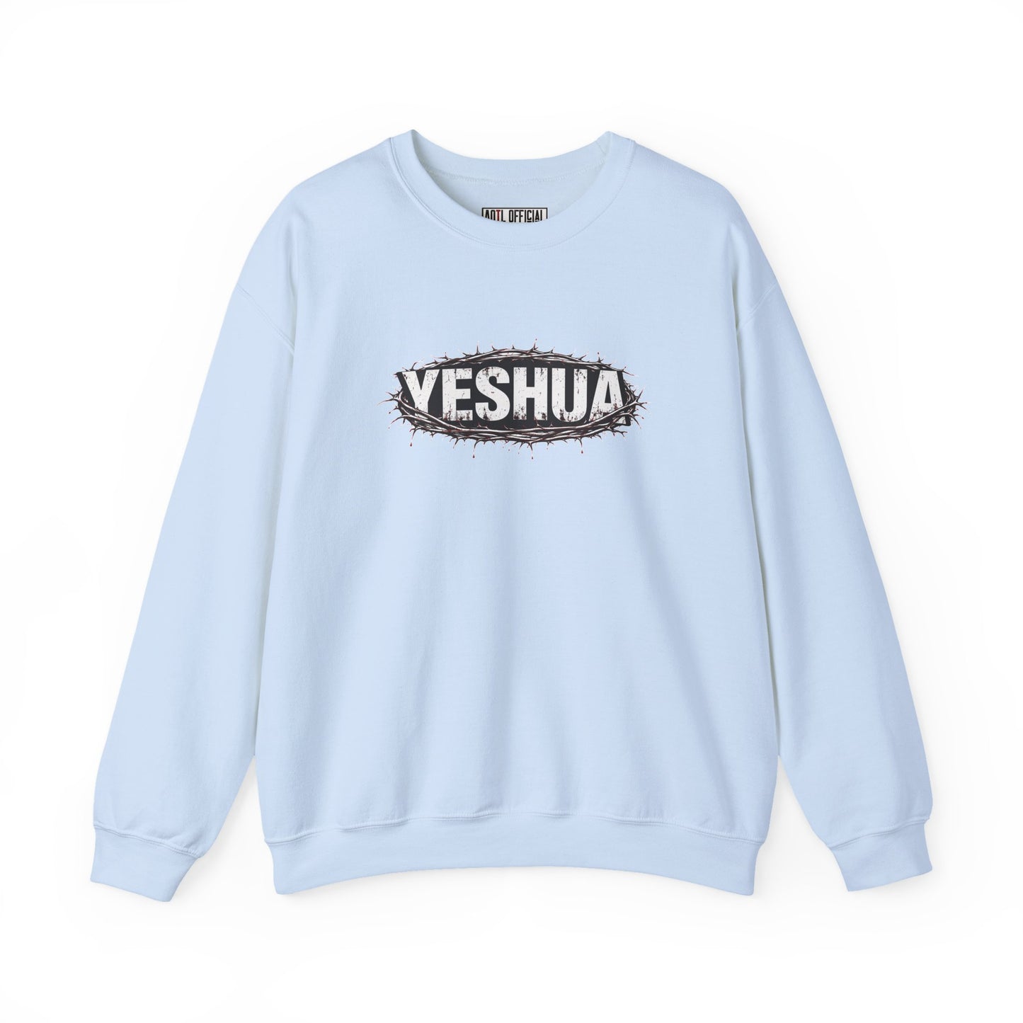 Yeshua Crown Of Thorns Christian Sweatshirt