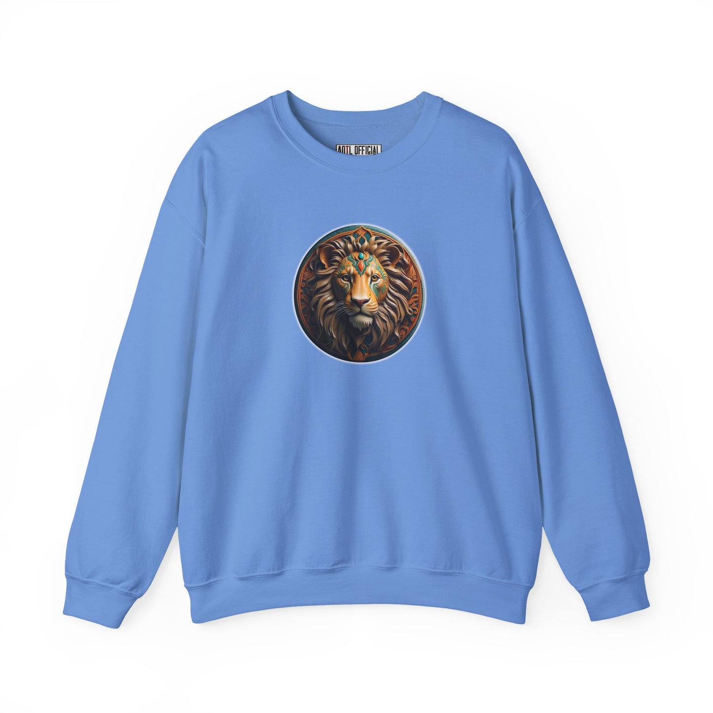 Majestic Redeemer Lion of Judah  Unisex Heavy Blend™ Crewneck Sweatshirt