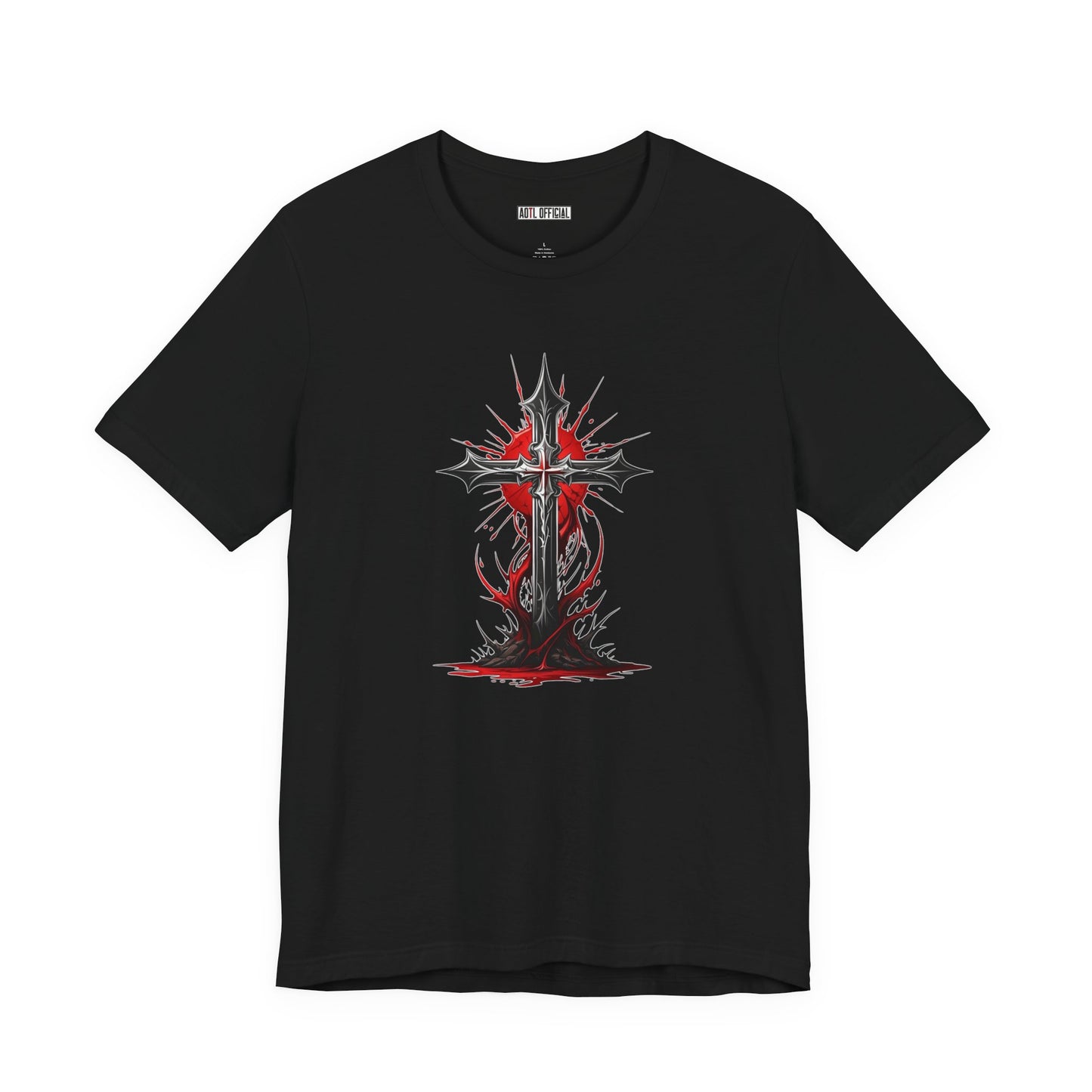 Sanguine Salvation Edgy Christian Unisex Short Sleeve Tee